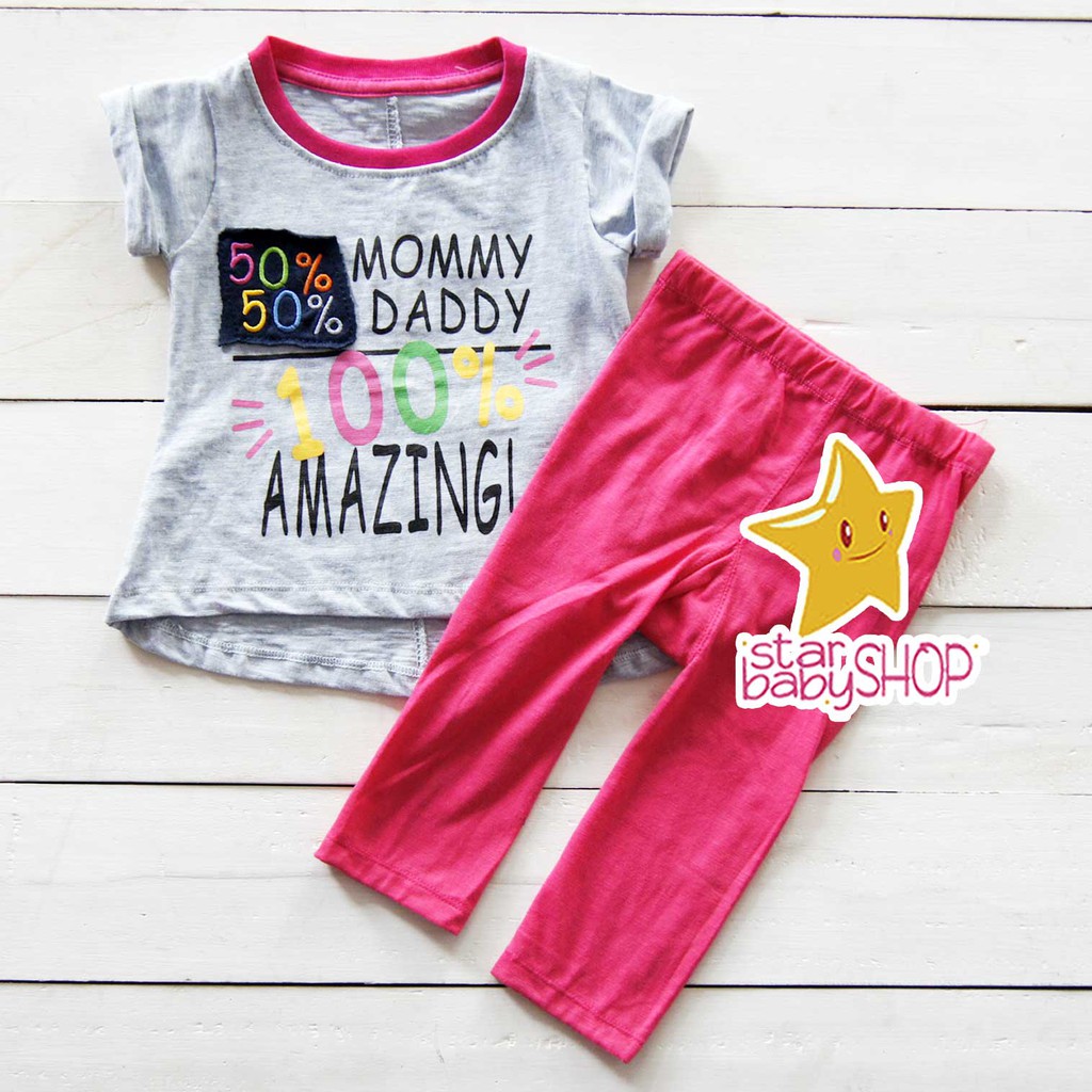 Baju Bayi Cewek 6-12 Bulan | Setelan Bayi Cewek 6-12 Bulan | Kaos Bayi Perempuan 6-12 Bulan | Setela