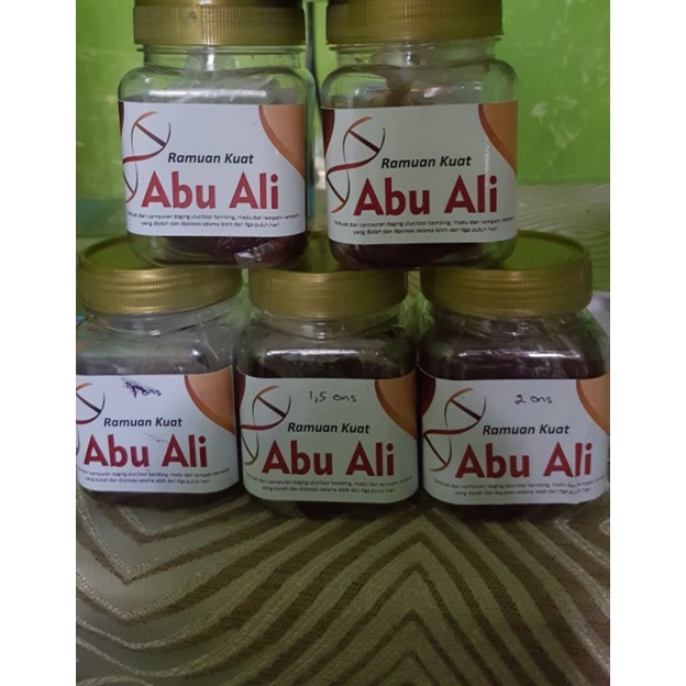 

Ramuan kuat Abu AliTerbuat dari campuran Daging Ulur/olor
