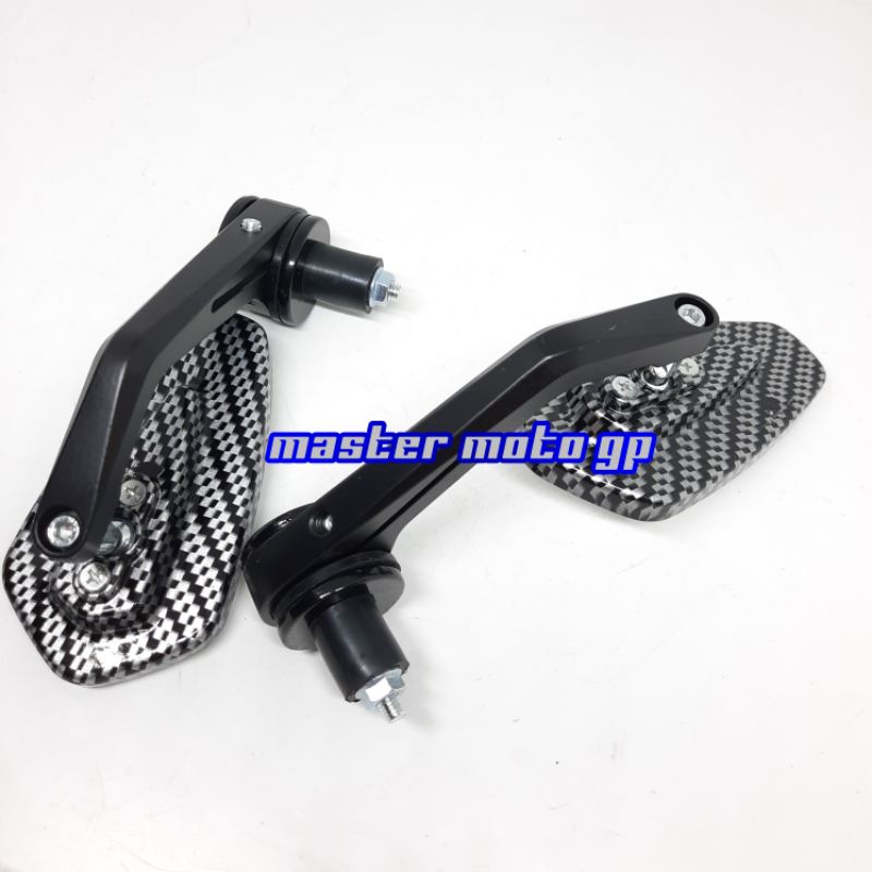 Spion jalu carbon Diamond Spion jalu carbon 5003 spion Bar end Nmax Xmax ADV PCX Aerox Lexi Vario150 Vixion