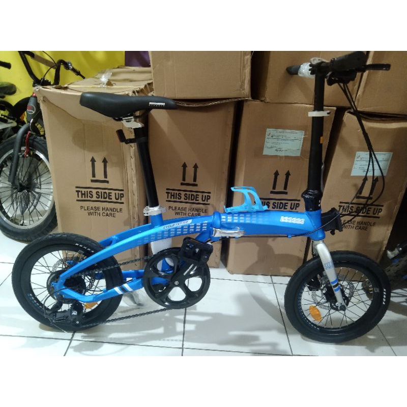 sepeda lipat 16 in maximo cyclo (Alloy/aluminium)