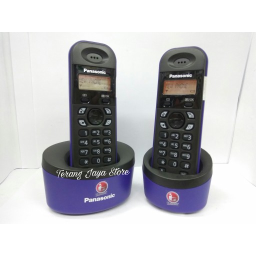 

Telepon Wireless Panasonic KX-TG1312 (2 Handset) (Biru)