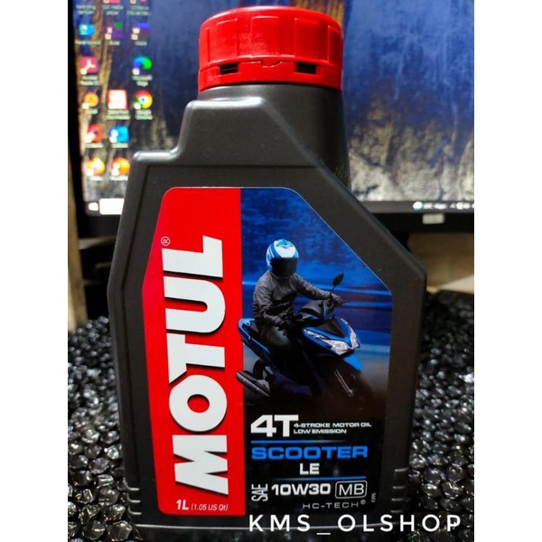 Oli Motul Matic Scooter 1 Liter LE SAE 10w30 Oli Motor Matic 1000ml Pelumas motor N-Max, Aerox 155