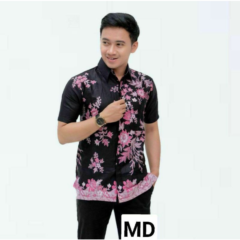 ATASAN BATIK WANITA DAN PRIA SIZE M L XL XXL ll COUPLE BATIK KEKINIAN