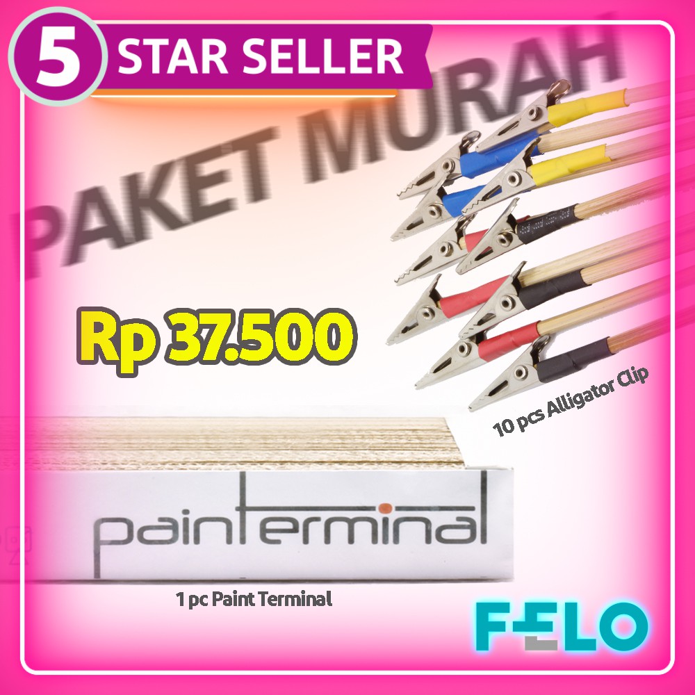

PAKET PAINT STATION ALLIGATOR CLIP
