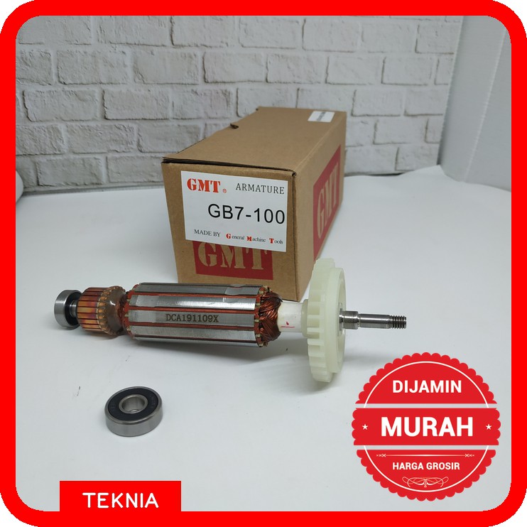 Armature Angker GMT GB7-100 / Mesin Gerinda GMT