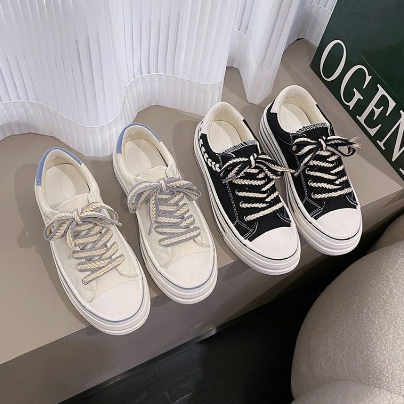 RYX - Eve Willow Sepatu Sneakers Tali Wanita Fashion Casual / Olahraga (NO BOX) - Ori Import