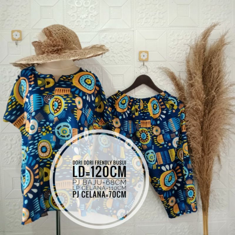 setelan pajama dori dori