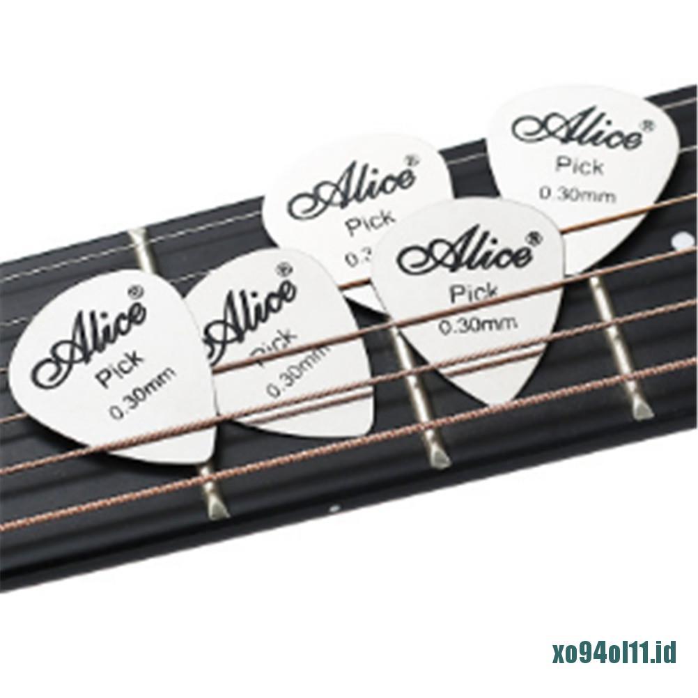 &lt; Xo94 &gt; Pick Gitar Bahan Metal Tipis 0.3mm Untuk Pemula / Profesional