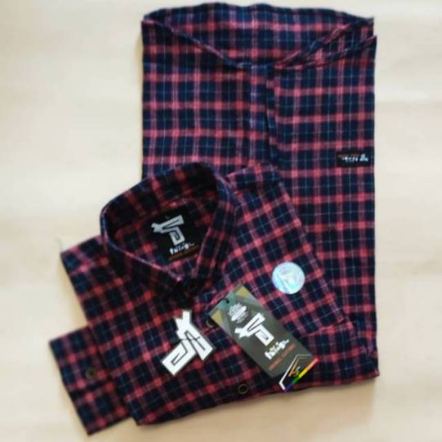 Kemeja flanel hurley murah berkualitas