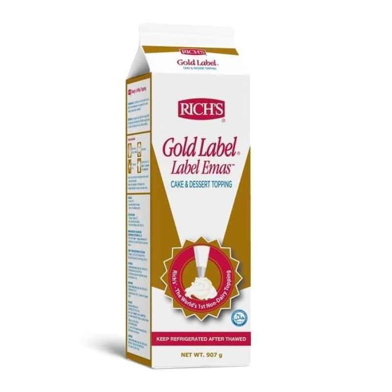 

Gold Label Richs Whipped cream 907gr