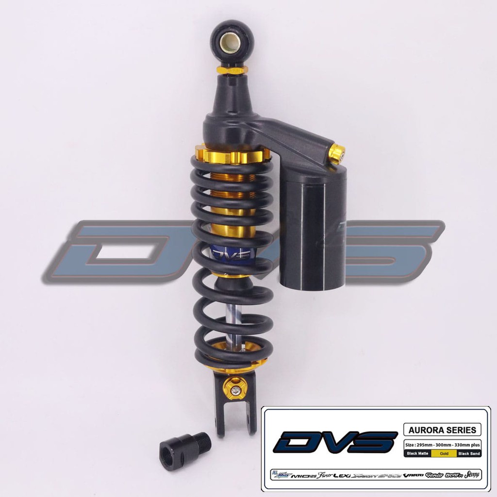 Shock Tabung Shockbreaker Tabung DVS 330mm variasi Universal Vario,Beat,Scoopy,Genio,Spacy,Fino,Lexi,Xeon,Mio,Mio J,Mio Soul,Xride Dll