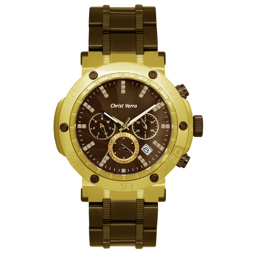 Christ Verra Men's Watches CV 52283GD-19 BRN