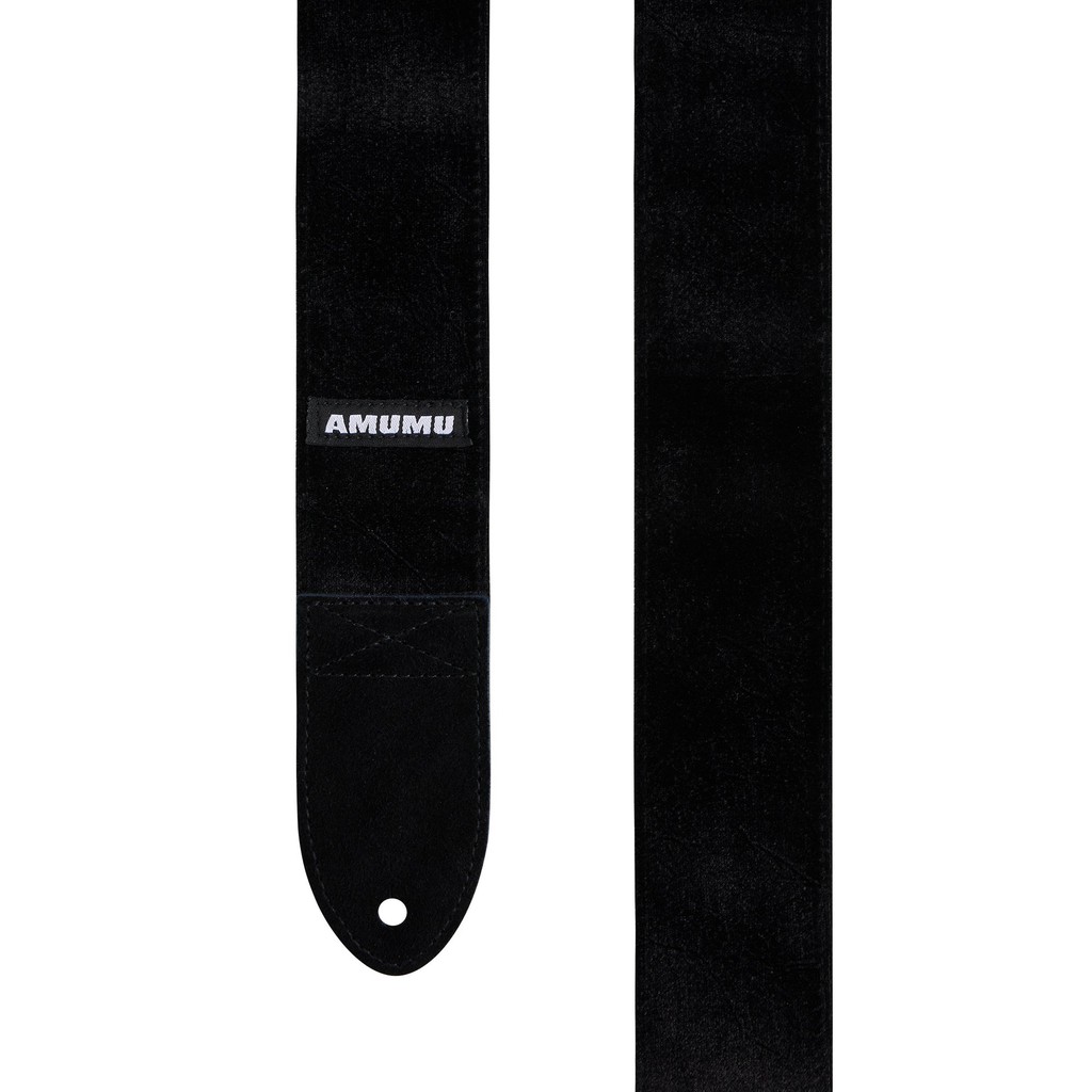 Amumu VL01-BK Strap Gitar motif Black Flocking