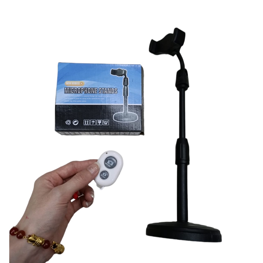 UPT - PHONE HOLDER HD25 + TOMSIS REMOTE BLUETOOTH SHUTTER