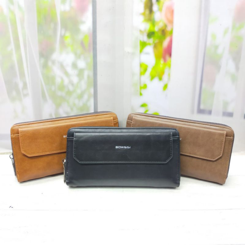 Dompet Pria Wanita Bahan Kulit PU Ekslusif Bisa COD Best Seller