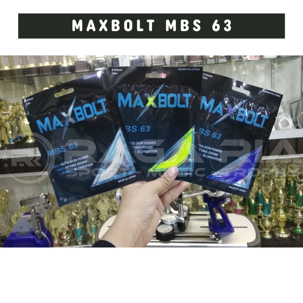 Senar Badminton MaxBolt MBS 63