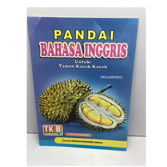 Buku bahasa inggris TK B semester 2