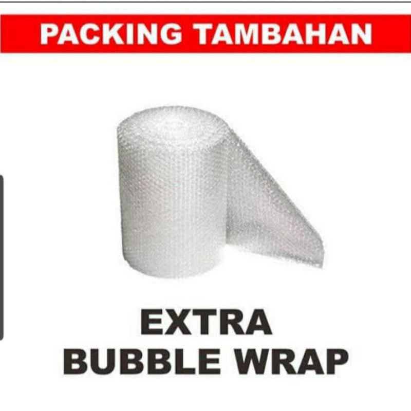 

paking tambahan. buble wrape
