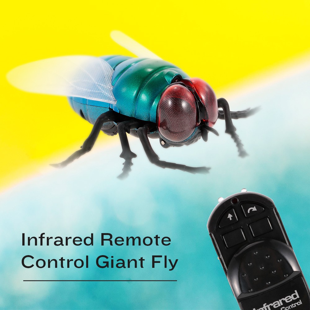 Infrared Remote Control Simulasi Raksasa Fly Rc Serangga Hewan Toy