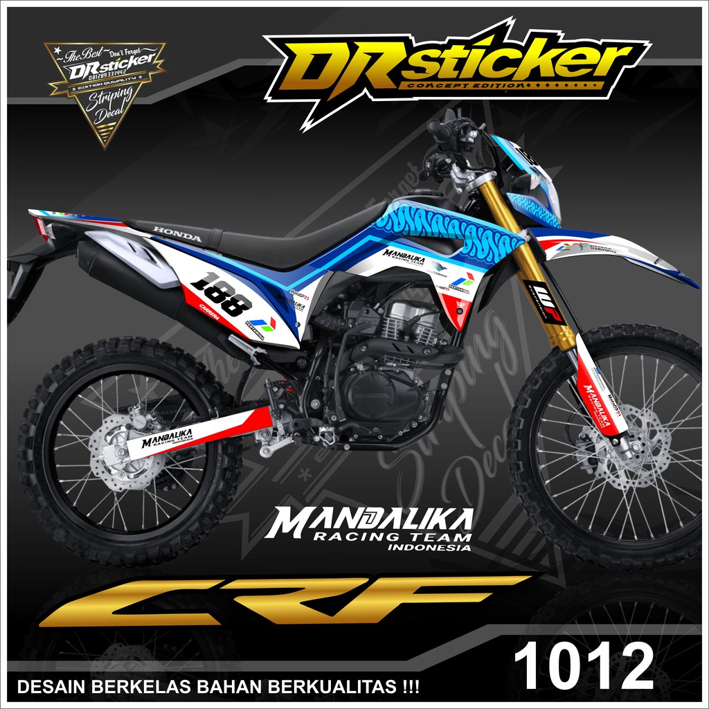 Decal CRF 150L New Full Body Decal Sticker CRF 150L New Mandalika