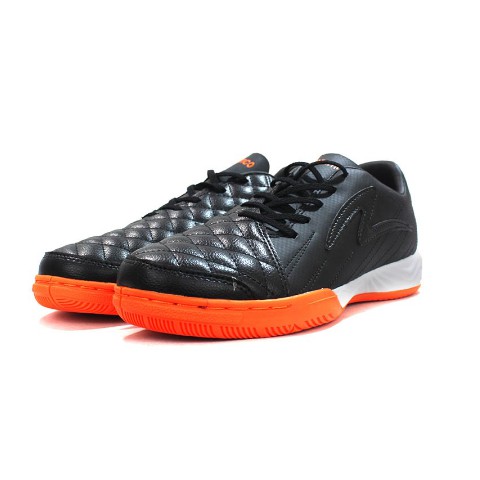 SEPATU FUTSAL SPECS METASALA FANTASTICO IN BLACK VIBRANT ORANGE