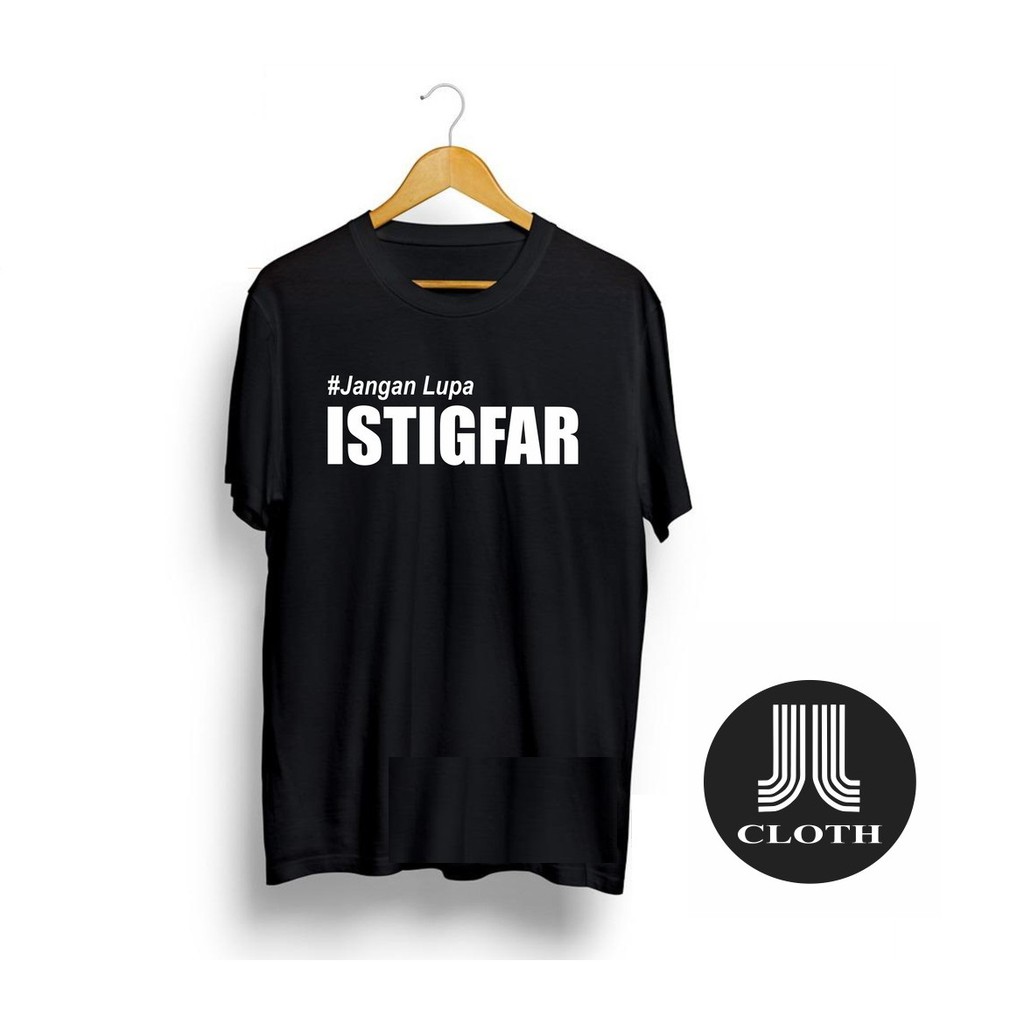 Kaos Distro Premium ISTIGFAR / Kaos Distro Pria / Tshirt Pria / Shirt