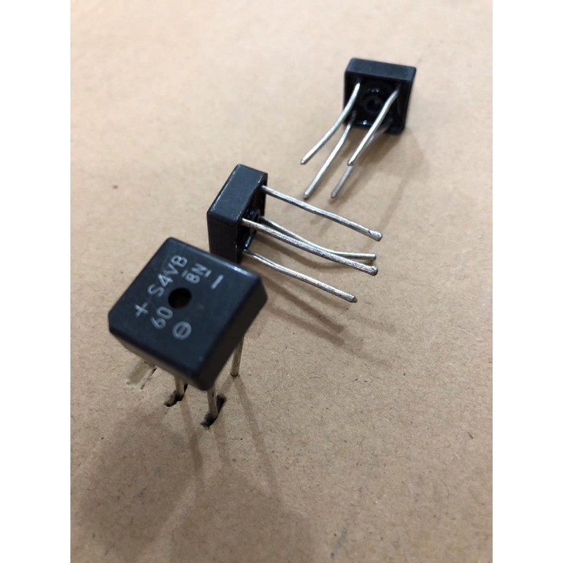 Dioda bridge 4A KOTAK 600V jembatan rectifier S4VB60