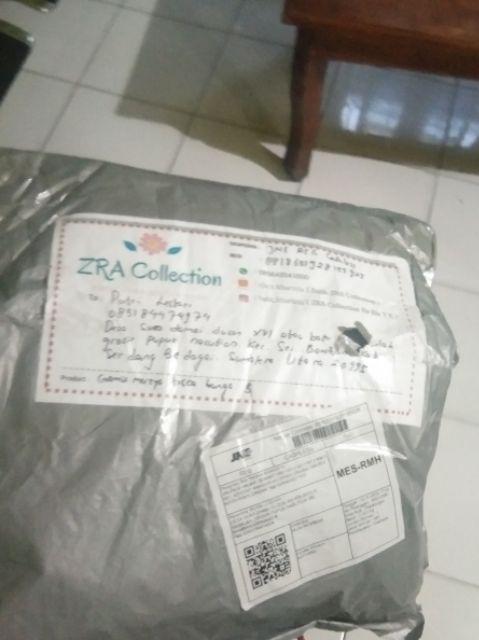 Gamis Meisya Tosca Allsize Ld 110.katun Mix Wolfice Wolfis Rempel Bawah.batik Pekalongan