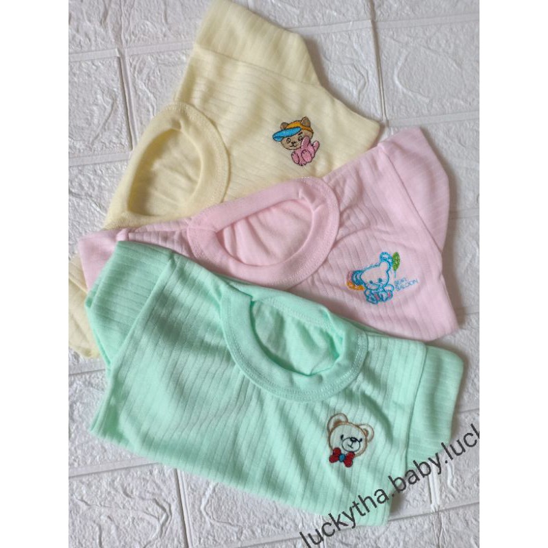 (3pcs) kaos oblong bayi murah berkualitas CONOCO &amp; COCONUT/ oblong bayi / kaos polos / kaos adem