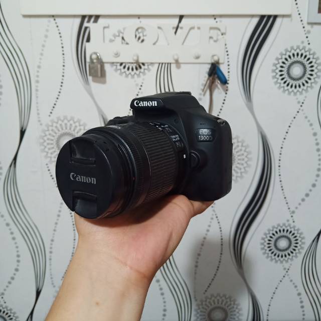 CANON 1300D Lensa 18-55mm Kamera DSLR- Arkcam