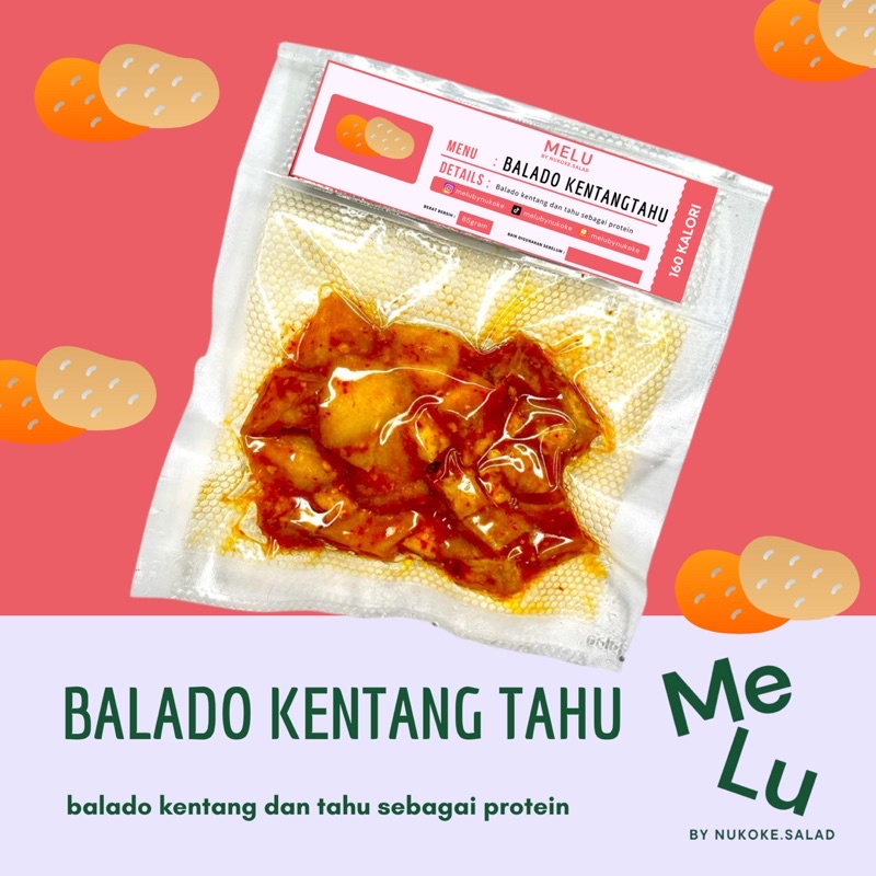 

balado kentang tahu MELU