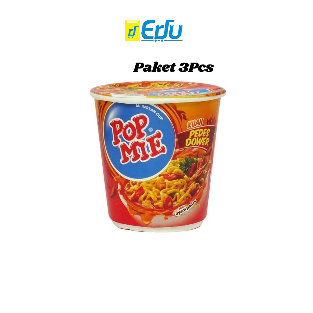 

Paket 3Pcs POP MIE Dower Rasa Ayam Pedas