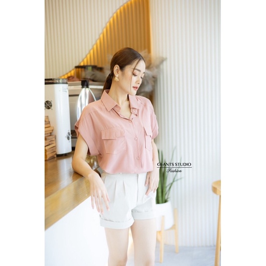 KEMEJA GIANTS BASIC/BLOUSE BANGKOK PREMIUM (BJFS157)