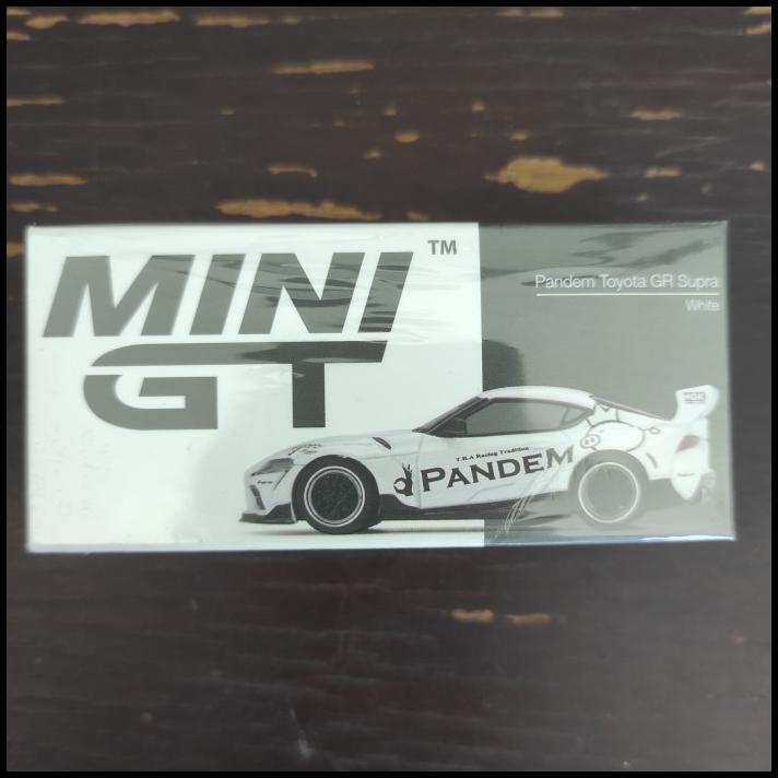 Mini Gt 180 Pandem Toyota Gr Supra V1.0 White