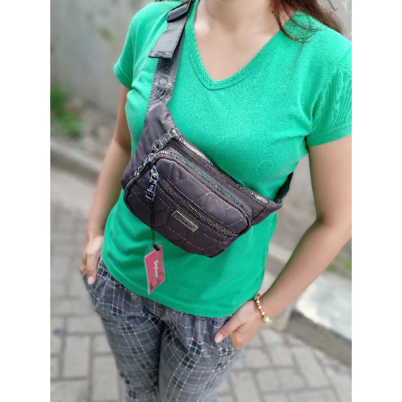 [COD] WAISTBAG IMPORT SIGHMON 190 TAS PINGGANG TAS SELEMPANG