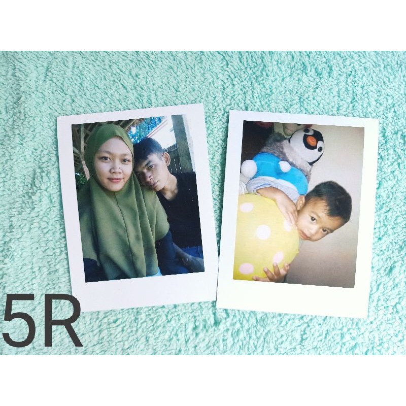 Cetak polaroid 5R