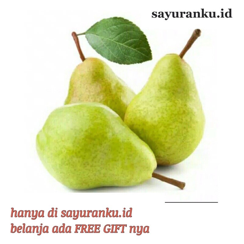 

pir hijau segar - 500 gram