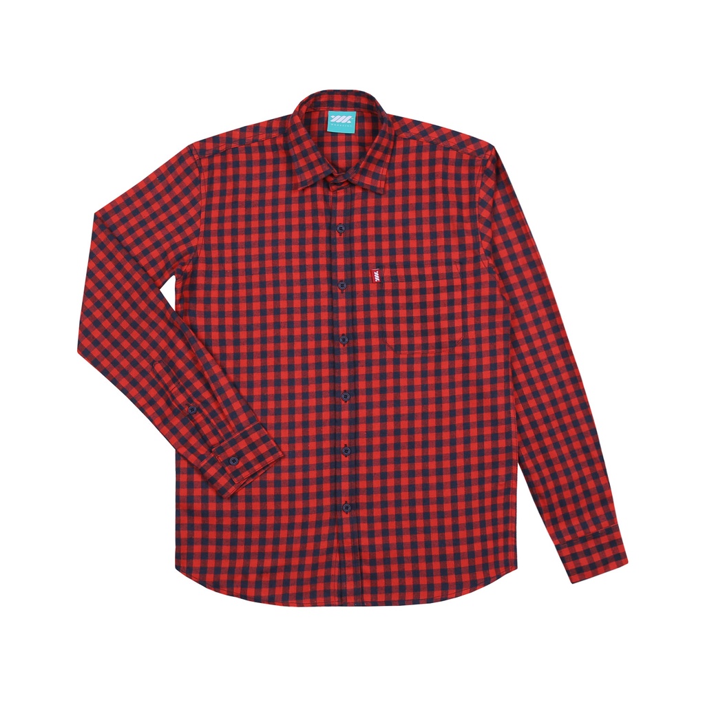 KEMEJA FLANNEL PRIA HELMER - WADEZIG | KEMEJA PRIA ORIGINAL