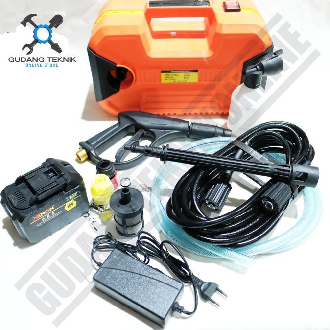paling diminati] Xenon CDHPW400 / Jet Cleaner cordless Xenon / Mesin Cuci Mobil Motor