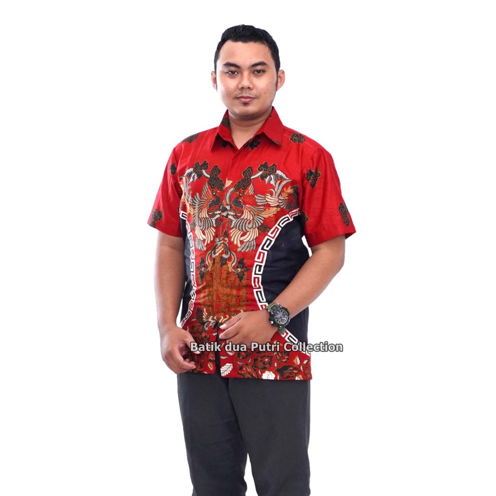 Couple Batik Sekdress Lengan Panjang 3/4  tebaru - SD Bolong By Dua Putri Collection