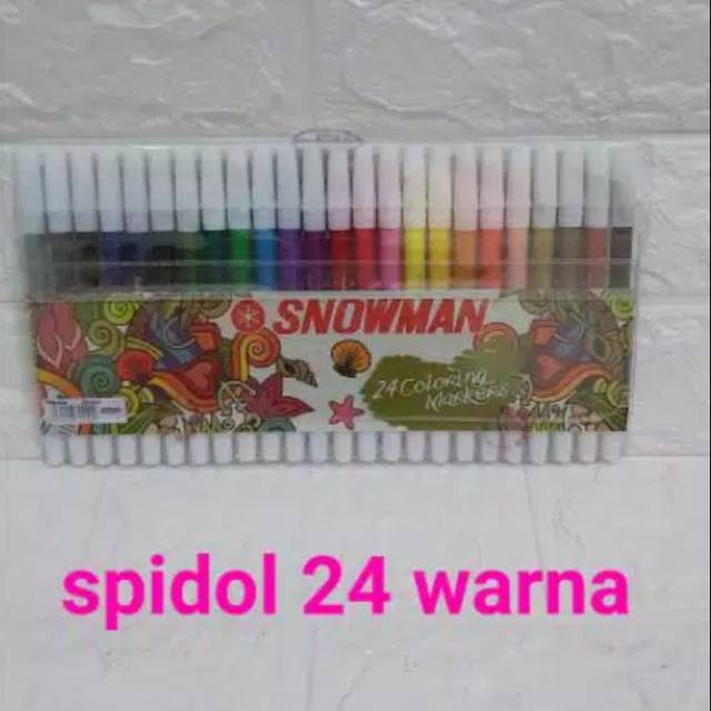 

Spidol Snowman 24wrn