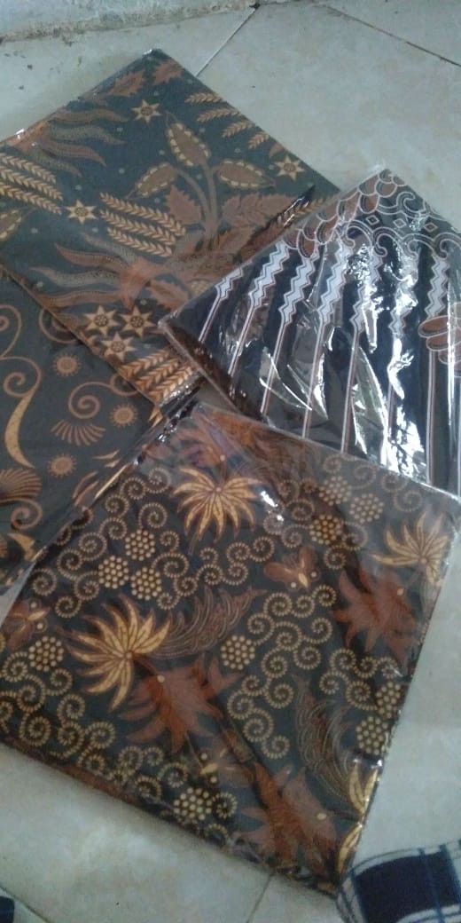 Kain Batik - Batik Pekalongan - Batik Sogan - Kain Batik 2 Meter - Kain Batik Murah - Batik Murah