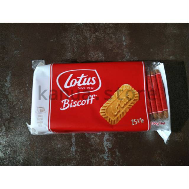 

LOTUS BISCOFF 156gr isi 25packs •||• biskuit lotus biscoff