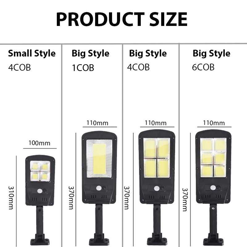 LAMPU JALAN PJU TENAGA SURYA LAMPU LED SOLAR CELL OUTDOOR SENSOR GERAK lampu taman solar cell tenaga matahari Solar Cell waterproof - Solar Lamp sensor gerak