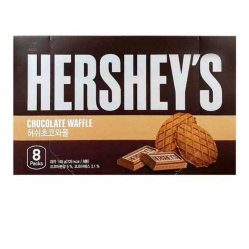 

(PO KOREA) HERSHEY COKLAT WAFFLE ISI 6 - ORIGINAL KOREA