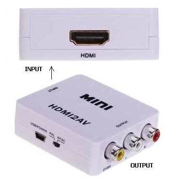 HDMI to AV RCA CVBS - HDMI2AV MINI CONVERTER M610