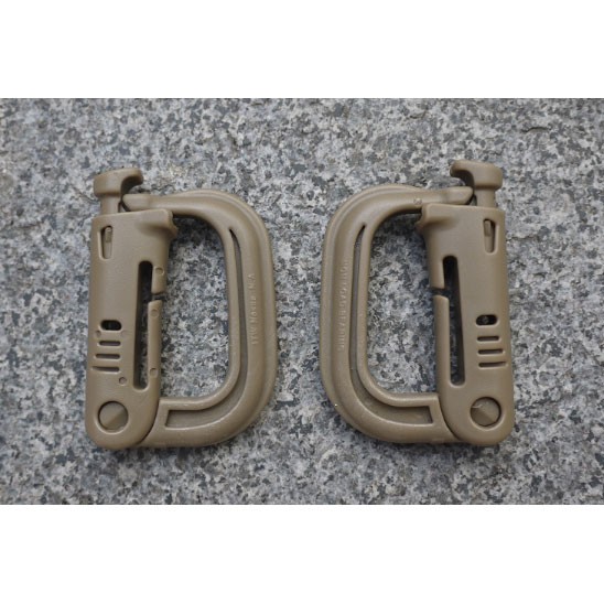 D D Ring Buckle Carabiner with Quickdraw - K307