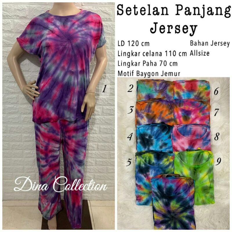 Setelan panjang Jersey PernikBali