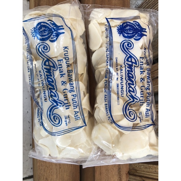 

KRUPUK BAWANG PUTIH AMANAH KHAS KENDAL