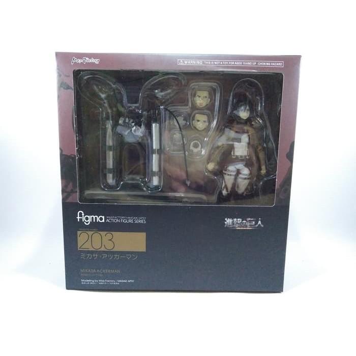 Figma Mikasa Ackerman Attack On Titan MAx Factory KW